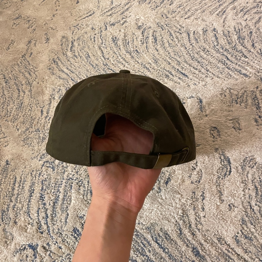 Forest Green 'Don't Trip' Cap - Picture 4 of 6